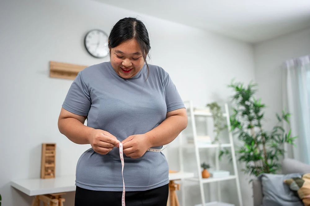 Physician guided medical weight loss program at InjectCo MedSpa Provider reviewing a medical weight loss plan with a patient