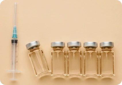 Nurse injector drawing up a botulinum toxin syringe at InjectCo MedSpa Colleyville